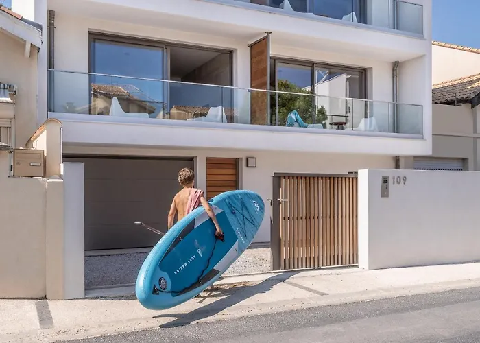 Appartamento South-of-france T2 Neuf De Gamme, Climatisé, Parking Gratuit, 2eme Ligne Balcon 3